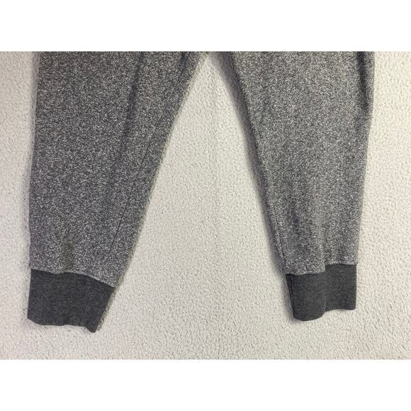 Reebok Men's Jogger Sweatpants XL Gray Black Drawstring Cuffed Ankles - Picture 8 of 12